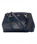 COACHコーチ）の古着「2WAYバッグ」｜ネイビー