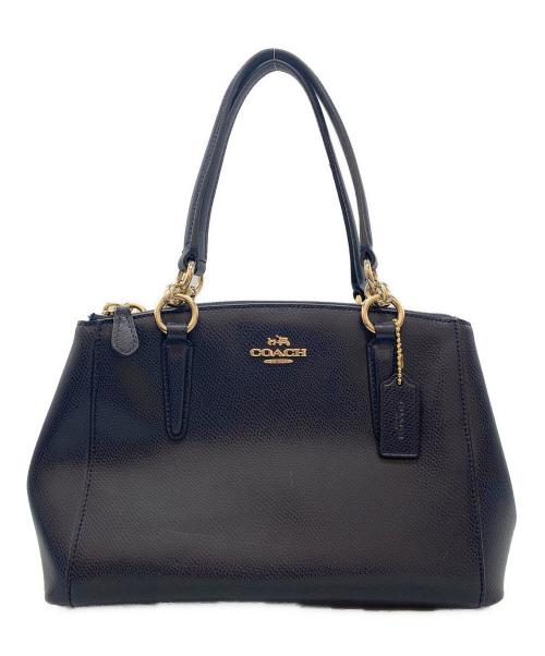COACH（コーチ）COACH (コーチ) 2WAYバッグ ネイビーの古着・服飾アイテム
