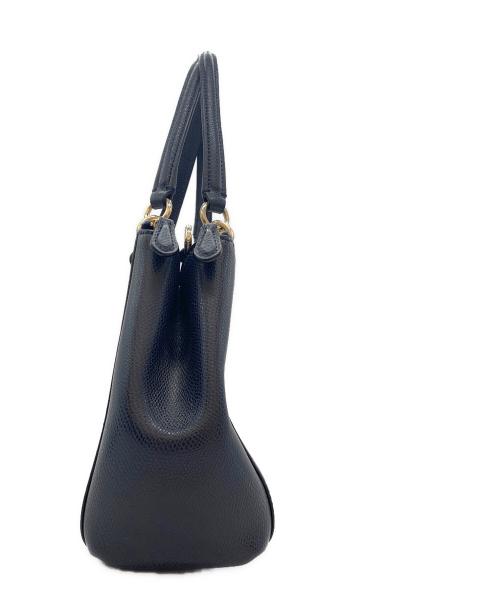 COACH（コーチ）COACH (コーチ) 2WAYバッグ ネイビーの古着・服飾アイテム