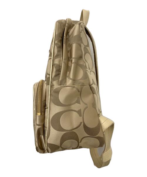 COACH（コーチ）COACH (コーチ) リュック ゴールドの古着・服飾アイテム