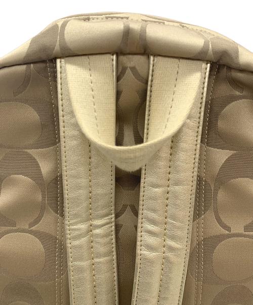 COACH（コーチ）COACH (コーチ) リュック ゴールドの古着・服飾アイテム
