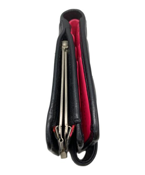 CHANEL（シャネル）CHANEL (シャネル) 2つ折り財布 ブラック×ピンクの古着・服飾アイテム