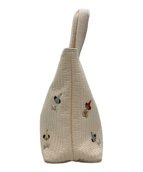 DISNEY（ディズニー）DISNEY (ディズニー) トートバッグ ホワイトの古着・服飾アイテム