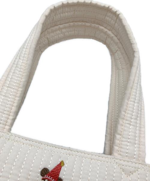 DISNEY（ディズニー）DISNEY (ディズニー) トートバッグ ホワイトの古着・服飾アイテム