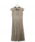 BURBERRY BLUE LABEL (バーバリー ブルー レーベル) ノースリーブ・キャミソールワンピース ベージュ サイズ:38：9000円