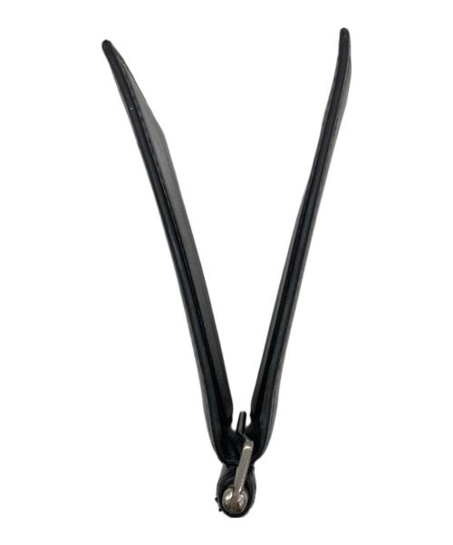 Yves Saint Laurent（イヴサンローラン）Yves Saint Laurent (イヴサンローラン) 2つ折り財布 ブラックの古着・服飾アイテム