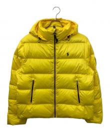 POLO RALPH LAUREN（ポロ・ラルフローレン）の古着「ダウンジャケット」｜イエロー