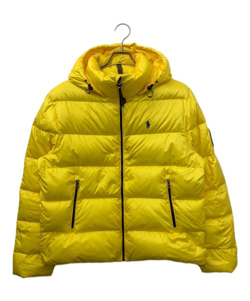 POLO RALPH LAUREN（ポロ・ラルフローレン）POLO RALPH LAUREN (ポロ・ラルフローレン) ダウンジャケット イエロー サイズ:Mの古着・服飾アイテム