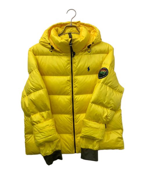 POLO RALPH LAUREN（ポロ・ラルフローレン）POLO RALPH LAUREN (ポロ・ラルフローレン) ダウンジャケット イエロー サイズ:Mの古着・服飾アイテム