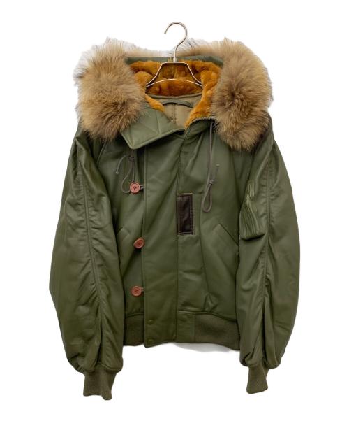 OTAGIRA（オタギラ）OTAGIRA (オタギラ) フライトジャケット グリーン サイズ:Ｌの古着・服飾アイテム