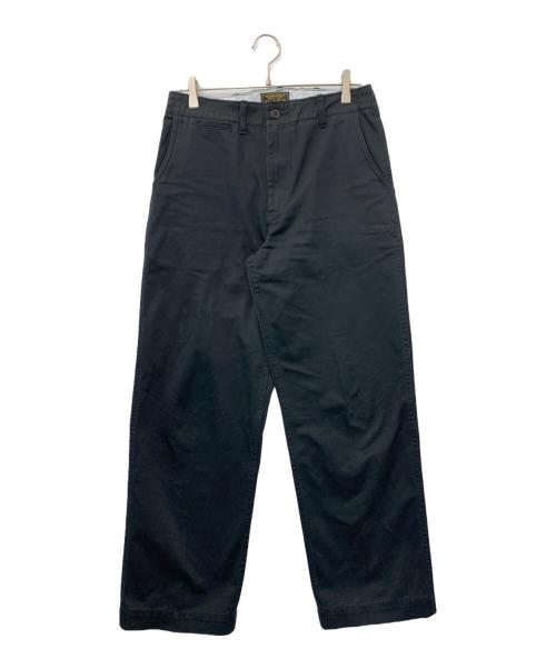 Schott（ショット）Schott (ショット) CHINO TROUSERS ブラック サイズ:32の古着・服飾アイテム