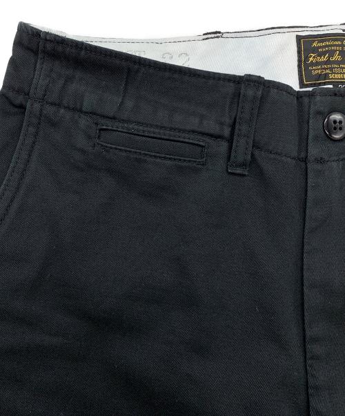Schott（ショット）Schott (ショット) CHINO TROUSERS ブラック サイズ:32の古着・服飾アイテム