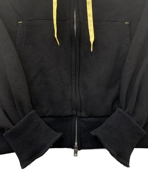 commongullproducts（コモンガルプロダクツ）commongullproducts (コモンガルプロダクツ) shesaidthat (シーセッドザット) ジップパーカー ブラック サイズ:Sの古着・服飾アイテム