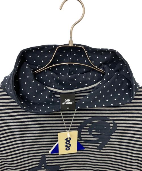 9090（9090）9090 (9090) X9090 9STAR LAYERD HOOD LS TEE ブラック サイズ:Sの古着・服飾アイテム