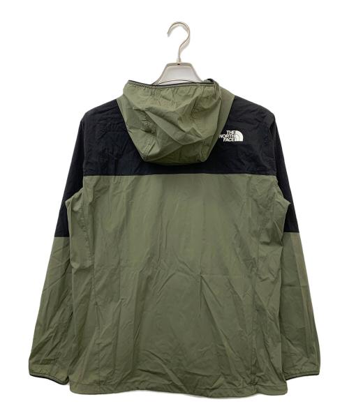 THE NORTH FACE（ザ ノース フェイス）THE NORTH FACE (ザ ノース フェイス) エニータイムウィンドフーディ カーキ×ブラック サイズ:Lの古着・服飾アイテム