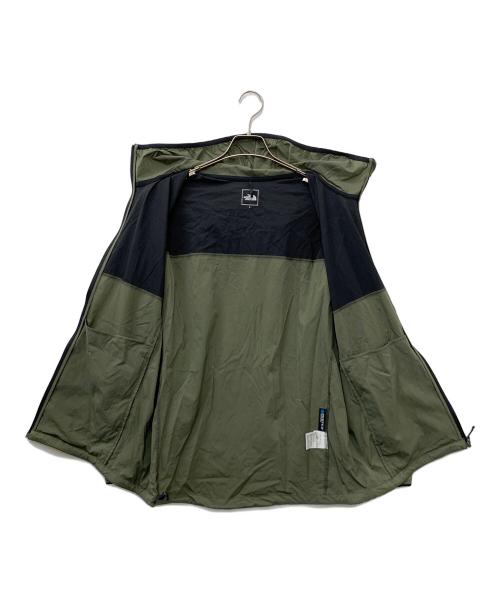 THE NORTH FACE（ザ ノース フェイス）THE NORTH FACE (ザ ノース フェイス) エニータイムウィンドフーディ カーキ×ブラック サイズ:Lの古着・服飾アイテム