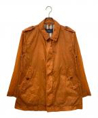 BURBERRY LONDONバーバリーロンドン）の古着「ナイロンコート」｜オレンジ