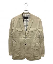 BURBERRY BLACK LABEL（バーバリーブラックレーベル）の古着「サファリジャケット」｜ベージュ