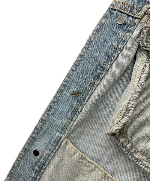 HARLEY-DAVIDSON（ハーレーダビッドソン）HARLEY-DAVIDSON (ハーレーダビッドソン) デニムベスト ブルー サイズ:Sの古着・服飾アイテム