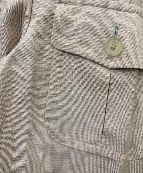 BURBERRY LONDON（バーバリーロンドン）BURBERRY LONDON (バーバリーロンドン) サファリジャケット ベージュ サイズ:Mの古着・服飾アイテム