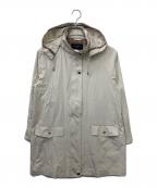 BURBERRY GOLFバーバリーゴルフ）の古着「フーデッドジャケット」｜アイボリー