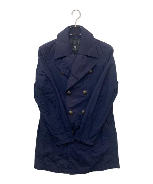 BURBERRY BLACK LABEL（バーバリーブラックレーベル）BURBERRY BLACK LABEL (バーバリーブラックレーベル) トレンチコート ネイビー サイズ:Mの古着・服飾アイテム