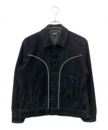 Schott（ショット）の古着「WESTERN SUEDE LEATHER JACKET」｜ブラック