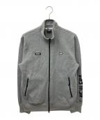 New Eraニューエラ）の古着「ジップアップスウェット」｜グレー
