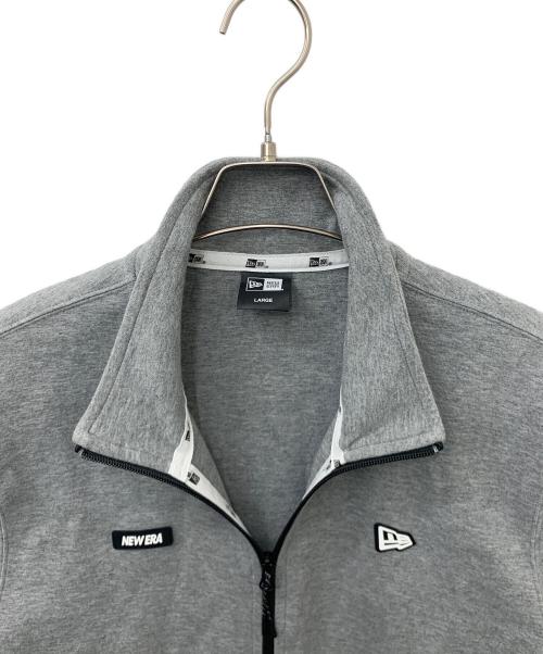 New Era（ニューエラ）New Era (ニューエラ) ジップアップスウェット グレー サイズ:Lの古着・服飾アイテム