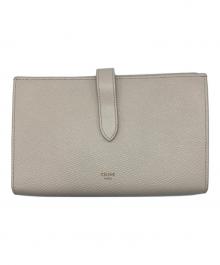 CELINE（セリーヌ）の古着「ラージストラップウォレット」｜アイボリー