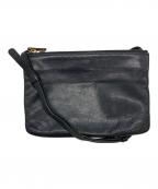 CELINEセリーヌ）の古着「トリオラージショルダーバッグ」｜ブラック