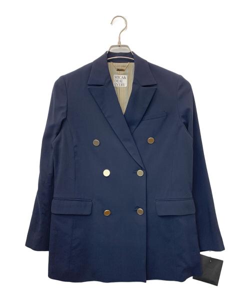 MICA&DEAL（マイカアンドディール）MICA&DEAL (マイカアンドディール) ダブルジャケット ネイビー サイズ:FREEの古着・服飾アイテム