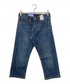 LEVI'Sリーバイス）の古着「クロップドデニムパンツ」｜ブルー