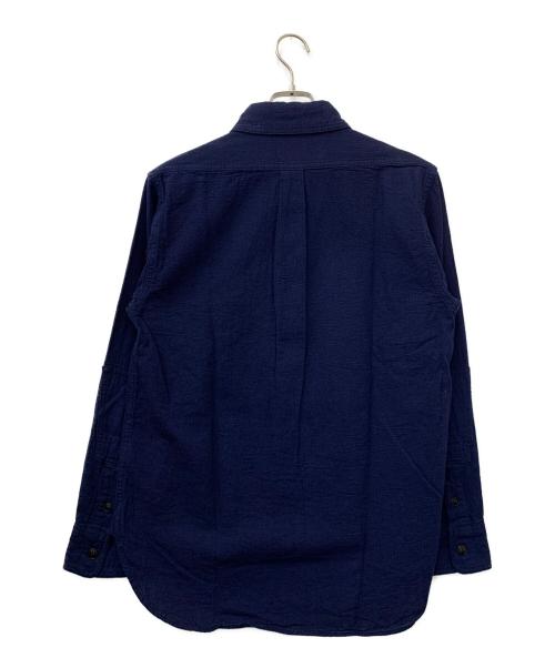 BLACK SIGN（ブラックサイン）BLACK SIGN (ブラックサイン) 長袖シャツ ネイビー サイズ:38の古着・服飾アイテム