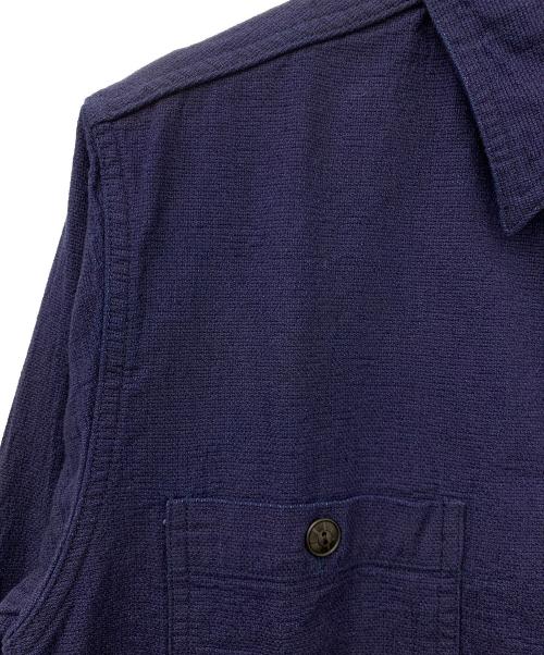 BLACK SIGN（ブラックサイン）BLACK SIGN (ブラックサイン) 長袖シャツ ネイビー サイズ:38の古着・服飾アイテム