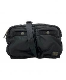 PORTER（ポーター）の古着「ウエストバッグ」｜ブラック