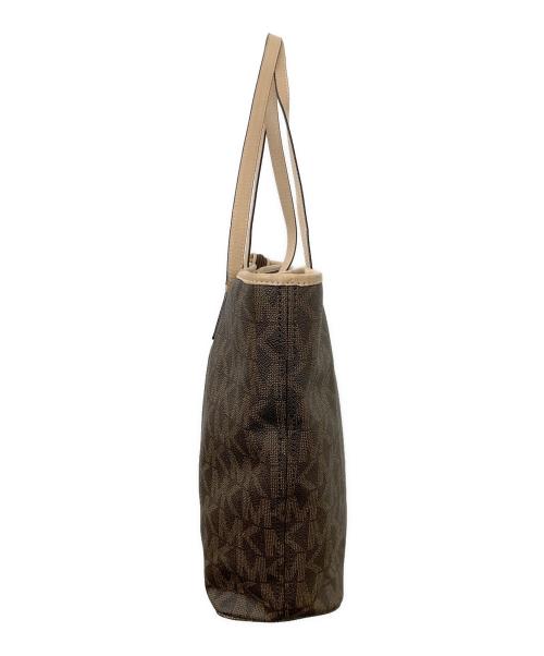 MICHAEL KORS（マイケル・コース）MICHAEL KORS (マイケル・コース) トートバッグ ブラウンの古着・服飾アイテム