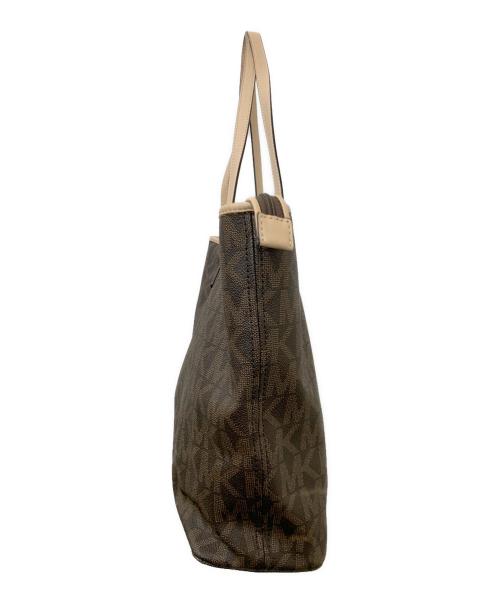 MICHAEL KORS（マイケル・コース）MICHAEL KORS (マイケル・コース) トートバッグ ブラウンの古着・服飾アイテム