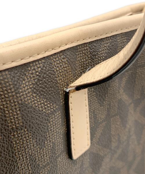 MICHAEL KORS（マイケル・コース）MICHAEL KORS (マイケル・コース) トートバッグ ブラウンの古着・服飾アイテム