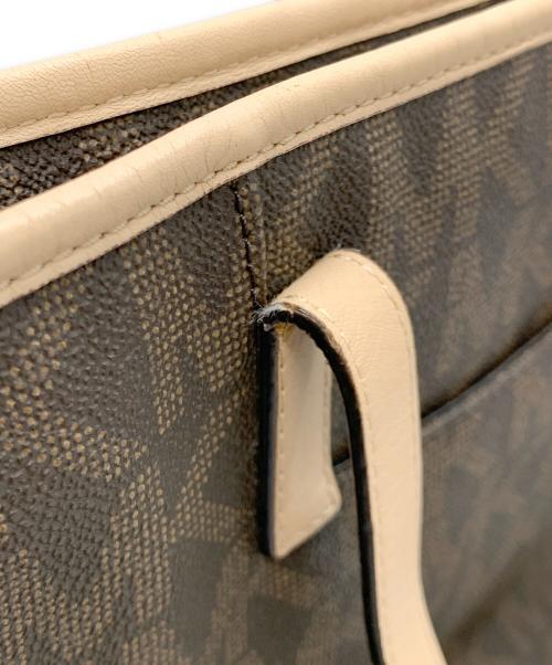 MICHAEL KORS（マイケル・コース）MICHAEL KORS (マイケル・コース) トートバッグ ブラウンの古着・服飾アイテム