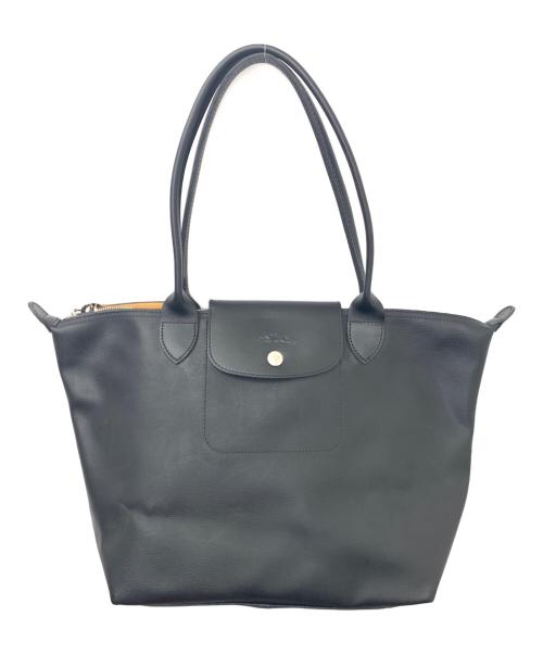 LONGCHAMP（ロンシャン）LONGCHAMP (ロンシャン) トートバッグ ブラックの古着・服飾アイテム