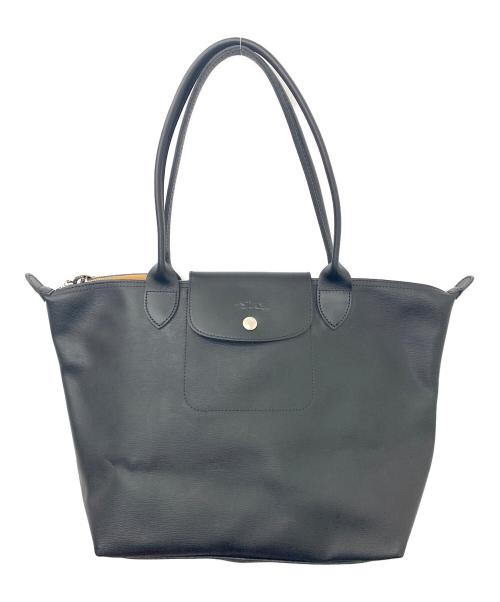 LONGCHAMP（ロンシャン）LONGCHAMP (ロンシャン) トートバッグ ブラックの古着・服飾アイテム