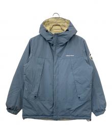 Karrimor（カリマー）の古着「リバーシブル中綿ジャケット」｜ブルー×ベージュ