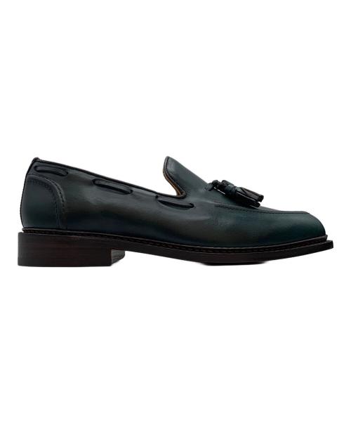 Tricker's（トリッカーズ）Tricker's (トリッカーズ) タッセルローファー グリーン サイズ:7の古着・服飾アイテム