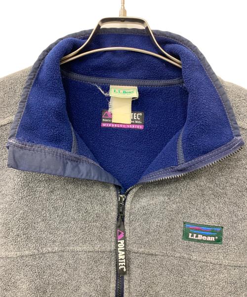 L.L.Bean（エルエルビーン）L.L.Bean (エルエルビーン) ポーラテックフリースジャケット グレー サイズ:不明の古着・服飾アイテム