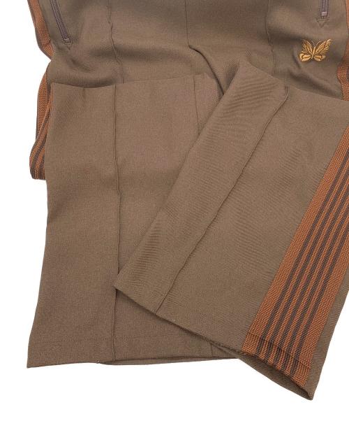 Needles（ニードルズ）Needles (ニードルズ) TRACK PANT-POLY SMOOTH ブラウン サイズ:Sの古着・服飾アイテム