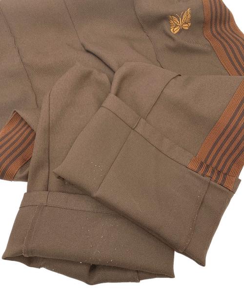 Needles（ニードルズ）Needles (ニードルズ) TRACK PANT-POLY SMOOTH ブラウン サイズ:Sの古着・服飾アイテム