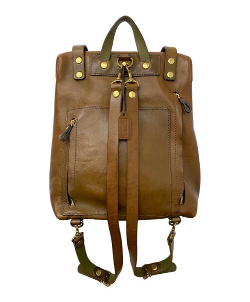 Herz（ヘルツ）Herz (ヘルツ) ラックスリュック ブラウンの古着・服飾アイテム