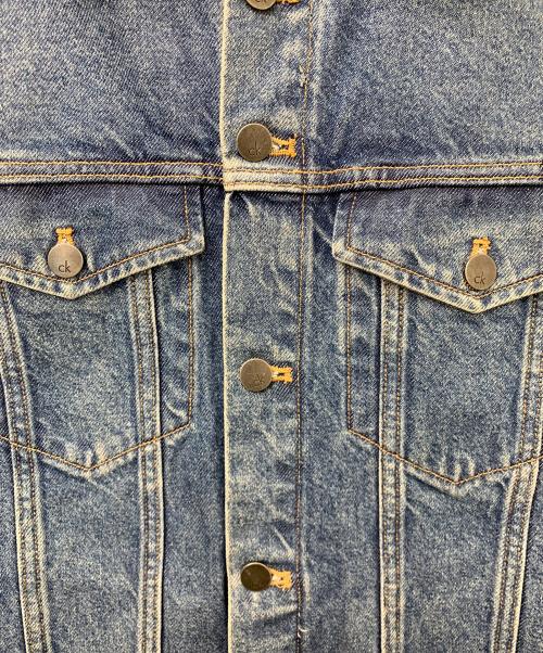 Calvin Klein Jeans（カルバンクラインジーンズ）Calvin Klein Jeans (カルバンクラインジーンズ) Classic Jacket Stark Blue サイズ:Mの古着・服飾アイテム
