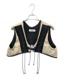 KISHIDAMIKI（キシダミキ）の古着「Tec Cropped Top」｜ホワイト